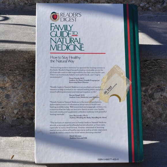 Reader's Digest Family Guide to Natural Medicine hardcover book vintage 1993 (91 - Picture 2 of 4